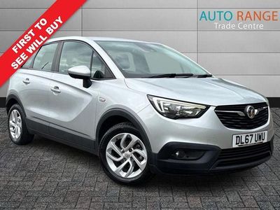 Used Vauxhall Crossland X S 99 HP (72 kW) 2018 Silver SUV
