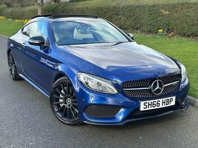 Used Mercedes C43 AMG Premium Plus 2016 Blue Coupe