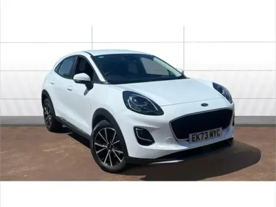 Used Ford Puma Titanium 123 HP (90 kW) 2023 White SUV