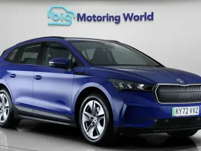 Used Skoda Enyaq iV ecoSuite 150 kW (204 HP) 2022 Blue SUV