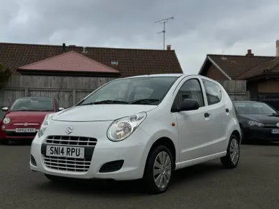 Used Suzuki Alto 68 HP (50 kW) 2014 White Hatchback