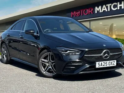 Used Mercedes CLA200 Executive 163 HP (119 kW) 2025 Black Coupe