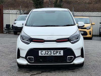 Used Kia Picanto GT-Line S 99 HP (72 kW) 2023 White Hatchback