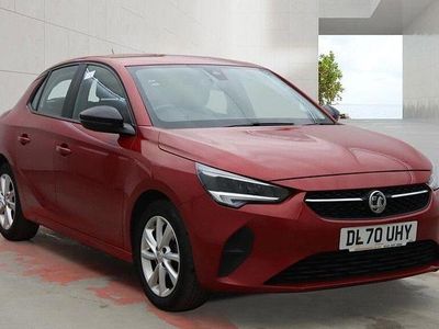 Used Vauxhall Corsa 75 HP (55 kW) 2020 Red Hatchback