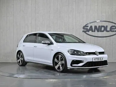 Used VW Golf VII R 300 HP (220 kW) 2019 Silver Hatchback