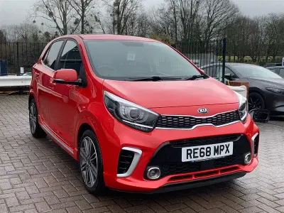 Używany Kia Picanto GT-Line 99 KM (72 kW) 2018 Czerwony Hatchback