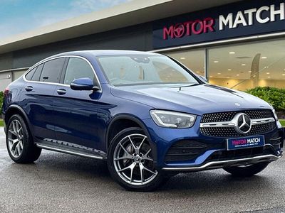 Used Mercedes GLC300e AMG line 2020 Blue Coupe