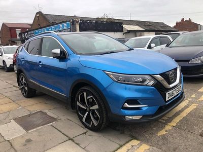 Blue Used 2017 Nissan Qashqai Tekna+ SUV | £9,500 (Fair price)