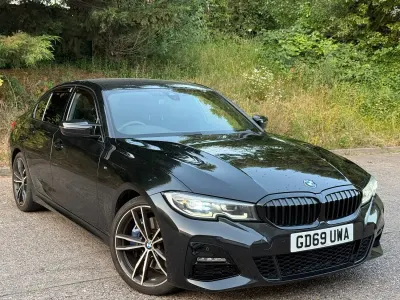 Used BMW 320 M Sport 2020 Black Sedan
