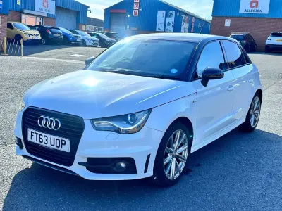 Used Audi A1 S-Line 2014 White Hatchback
