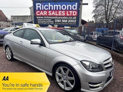 Silver Used 2015 Mercedes C250 Sport Edition Coupe | £6,995 (Super price)