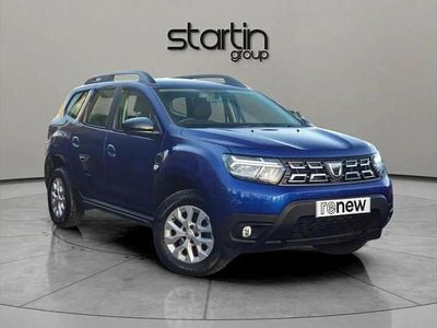 Blue Used 2022 Dacia Duster Comfort SUV | £10,047 (Fair price)