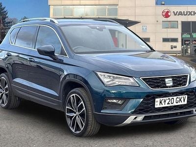 Used Seat Ateca XCELLENCE Lux 150 HP (110 kW) 2020 Blue SUV