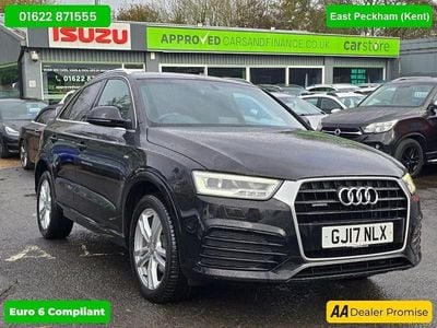 Black Used 2017 Audi Q3 S-Line SUV | £11,299 (Fair price)