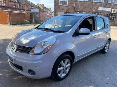 Used Nissan Note Acenta 110 HP (80 kW) 2007 Silver Hatchback