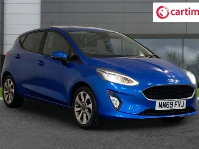 Używany Ford Fiesta Trend 85 KM (62 kW) 2019 Niebieski Hatchback