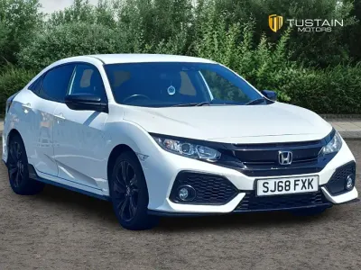 Used Honda Civic Sport 126 HP (92 kW) 2019 White Hatchback