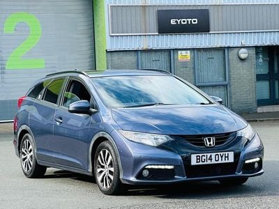 Used Honda Civic SE Plus 120 HP (88 kW) 2014 Blue Estate