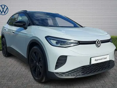 New VW ID.4 Black Edition 210 kW (286 HP) 2026 Glacier white SUV