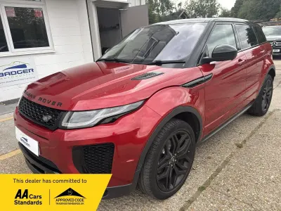 Used Land Rover Range Rover evoque HSE Dynamic 290 HP (213 kW) 2018 Red Estate