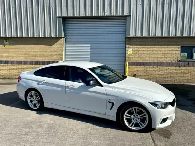 Used BMW 420 Coupé M Sport 190 HP (139 kW) 2018 White Coupe