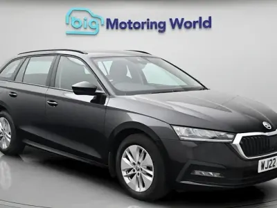 Used Skoda Octavia SE Technology 110 HP (80 kW) 2022 Black Estate