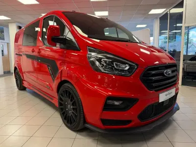 Used Ford Transit Custom S 2020 Red Van
