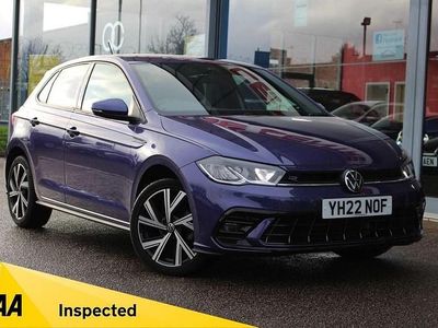 Used VW Polo R-line 95 HP (69 kW) 2022 Mauve/purple Hatchback
