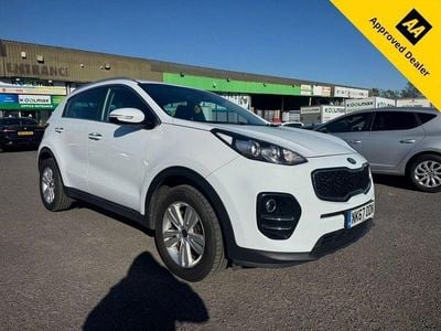 Begagnad Kia Sportage 115 HK (84 kW) 2017 Vit SUV
