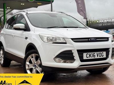 White Used 2016 Ford Kuga Zetec SUV | £7,250 (Fair price)