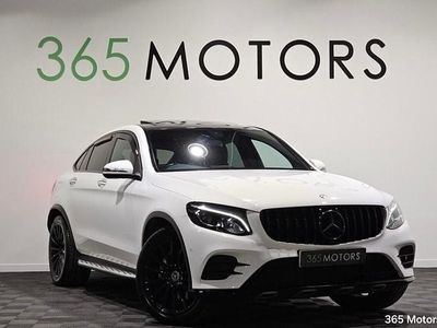 White Used 2017 Mercedes GLC250 AMG Line Premium Coupe | £19,480 (Fair price)