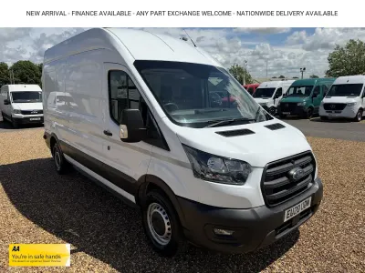 Used Ford Transit 170 HP (125 kW) 2020 White Van
