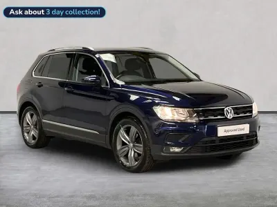Używany VW Tiguan Match 150 KM (110 kW) 2019 Niebieski SUV