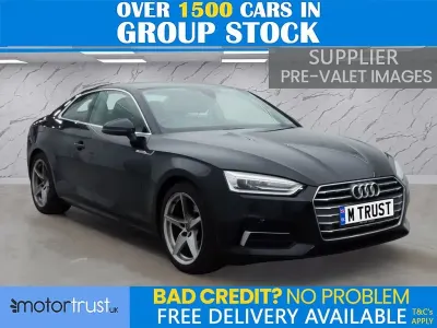 Used Audi A5 Sport 150 HP (110 kW) 2019 Black Coupe