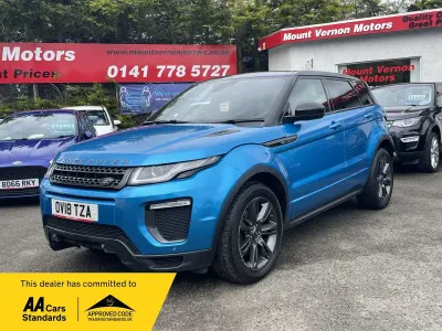 Used Land Rover Range Rover evoque Landmark 2018 Blue SUV