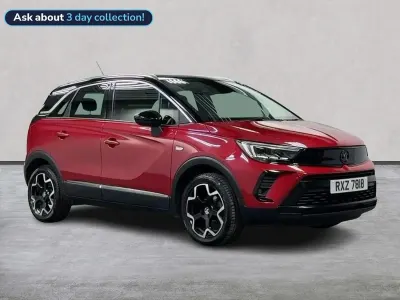Second-hand Vauxhall Crossland Ultimate 110 CP (80 kW) 2022 Roșu SUV