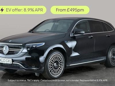 Black Used 2023 Mercedes EQC400 AMG Line Premium SUV | £28,616 (Fair price)