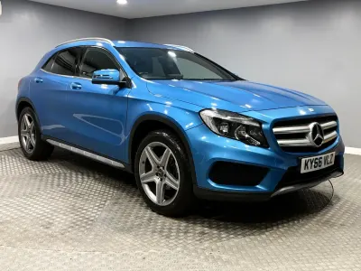 Used Mercedes GLA200 AMG line 136 HP (100 kW) 2016 Blue SUV