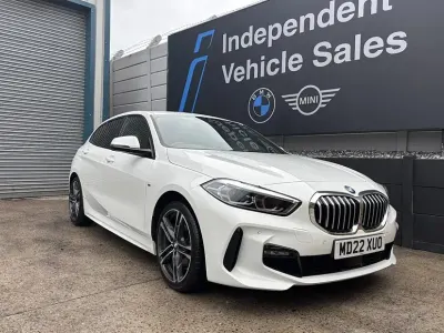Used BMW 118 M Sport 136 HP (100 kW) 2022 White Hatchback