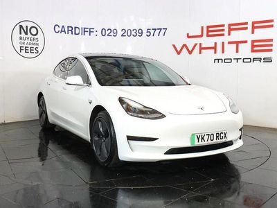 Used Tesla Model 3 Standard Range 239 kW (325 HP) 2020 White Sedan