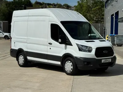 Begagnad Ford Transit S 2019 Vit Van