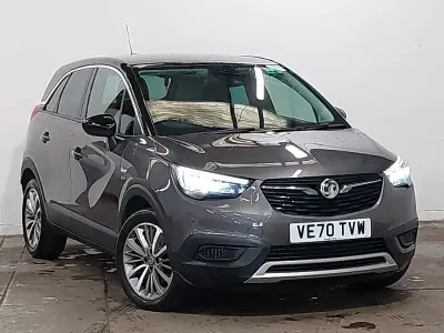 Used Vauxhall Crossland X 110 HP (80 kW) 2020 Grey SUV