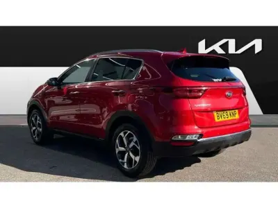 Used Kia Sportage 136 HP (100 kW) 2019 Red SUV