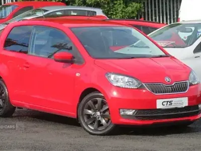 Used Skoda Citigo Colour Edition 60 HP (44 kW) 2018 Red Hatchback