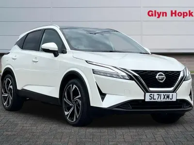 Used Nissan Qashqai Tekna+ 158 HP (116 kW) 2021 White SUV