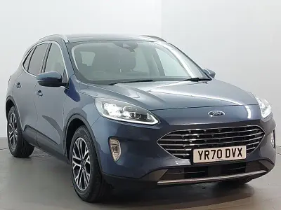 Used Ford Kuga Titanium 120 HP (88 kW) 2020 Blue SUV