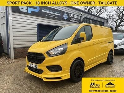 Used Ford Transit Custom Sport 130 HP (95 kW) 2022 Yellow Van