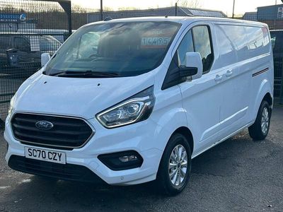 White Used 2021 Ford Transit Custom Limited Van | £14,495 (Good price)