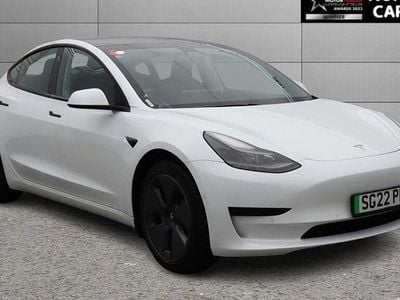 Used Tesla Model 3 Standard Range 177 kW (241 HP) 2022 White Sedan