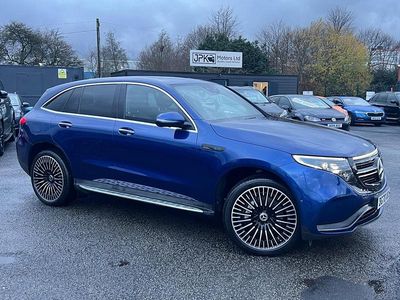 Blue Used 2020 Mercedes EQC400 AMG Line Premium Plus SUV | £18,495